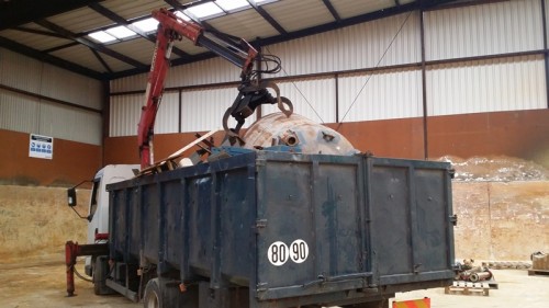 Camion benne